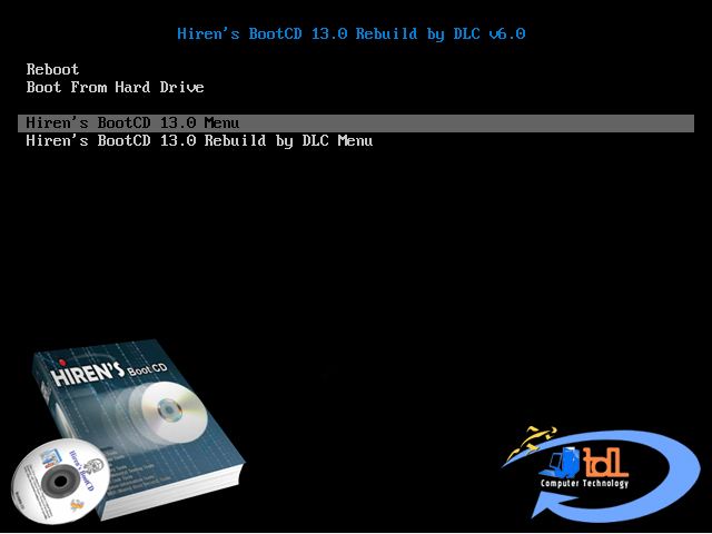 How hiren’s bootcd clones disks with its useful software