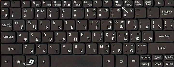 На клавиатуре вместо букв печатаются цифры: что делать