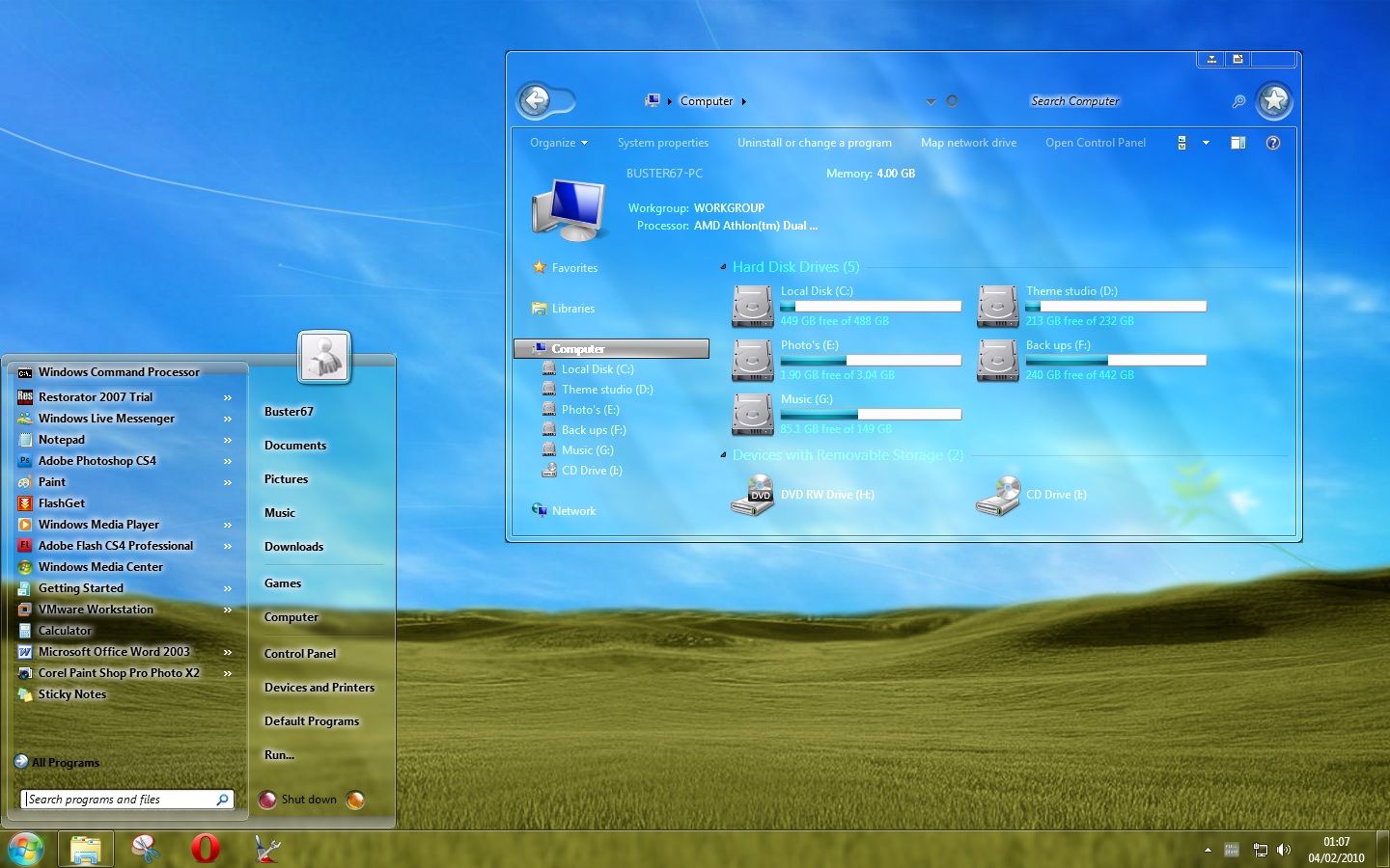 Делаем windows 7 из windows 10