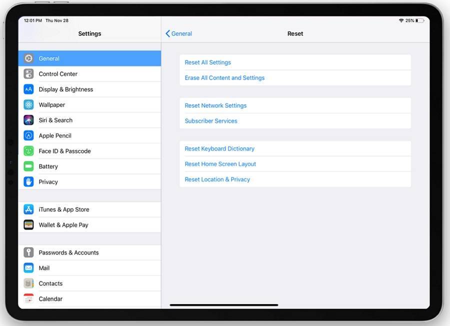 Как сбросить iphone или ipad к заводским настройкам
