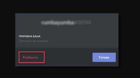 Как забанить и разбанить человека в discord — подробная инструкция