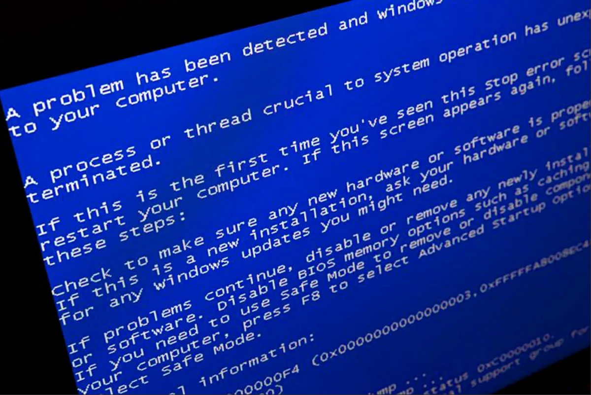 Принудительный вызов «синего экрана смерти» в windows