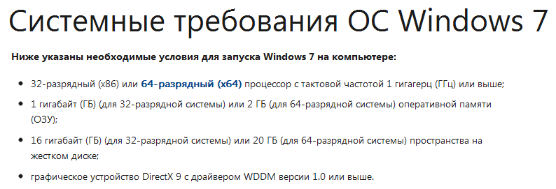 Системные требования windows 10 и виды операционных систем