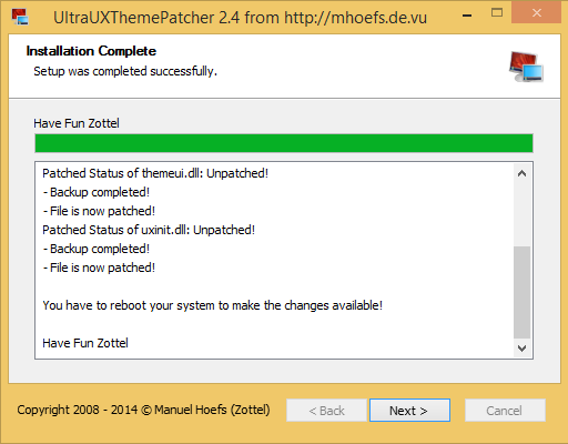 Ultrauxthemepatcher что это за программа, как изменить оформление windows