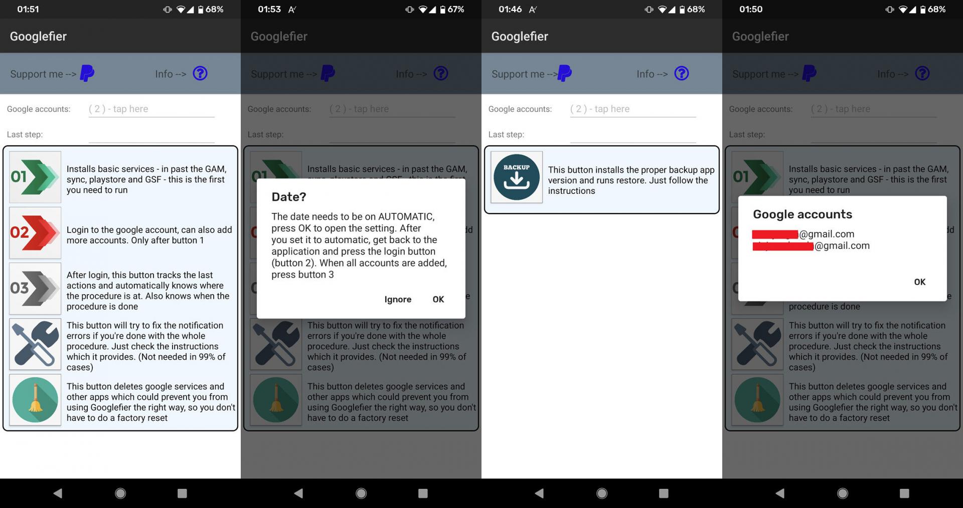 Download android 10 gapps package for any custom rom