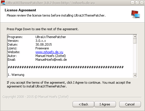 Ultrauxthemepatcher 3.1.10 en скачать торрент