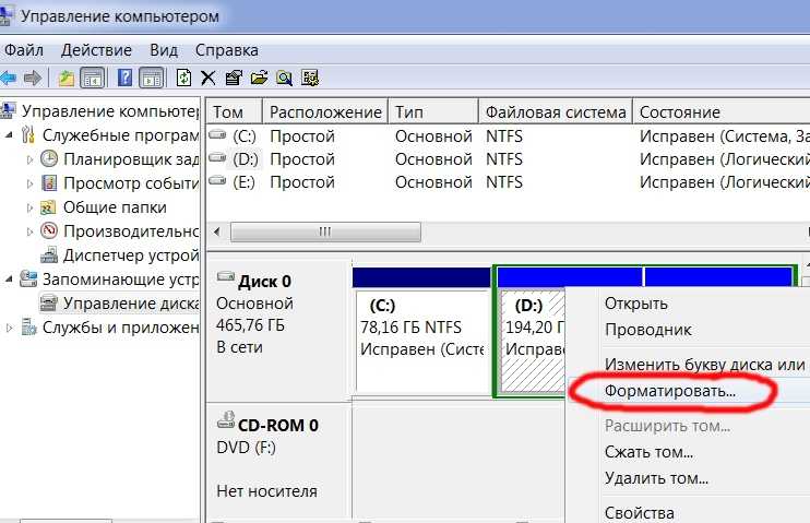 Форматирование жесткого диска. форматирование в ntfs и fat32