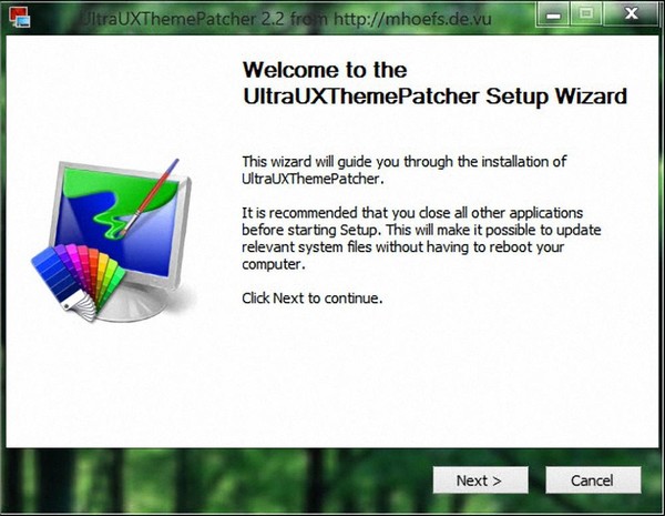 Обзор приложения ultrauxthemepatcher