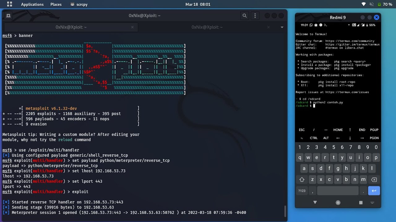 Как взломать http порт 80 с помощью metasploit