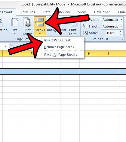 Excel как убрать пунктирное разделение страниц. отключение разметки страницы в microsoft excel. перемещение автоматических разрывов