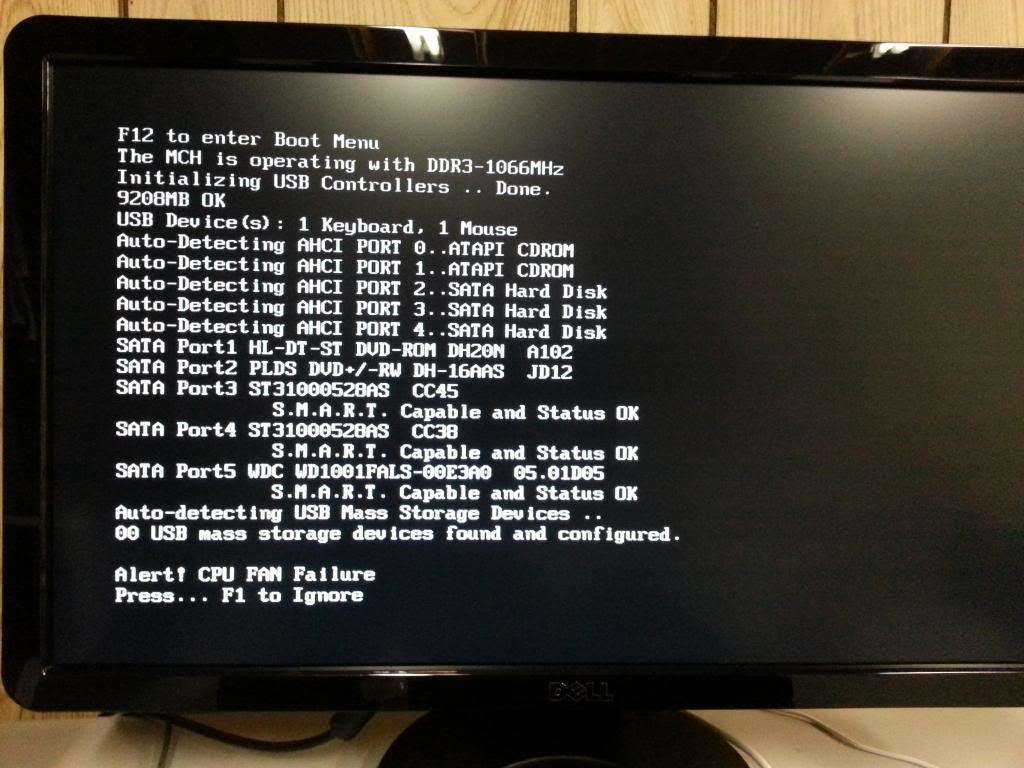 Ошибка cpu fan error, как исправить?