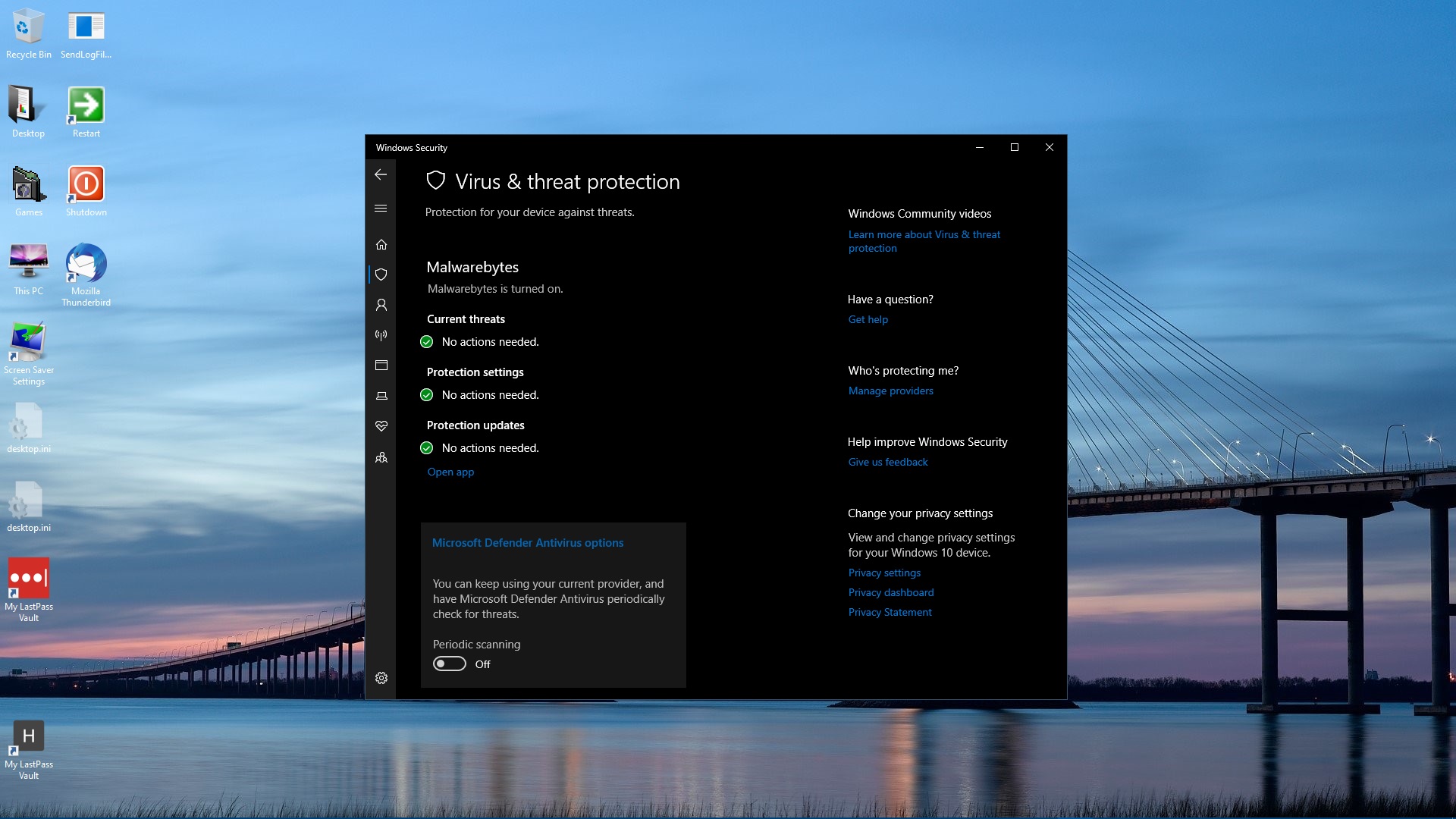 Защитник windows не открывается — как исправить