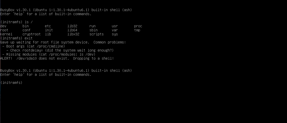 Не загружается linux. что делать?