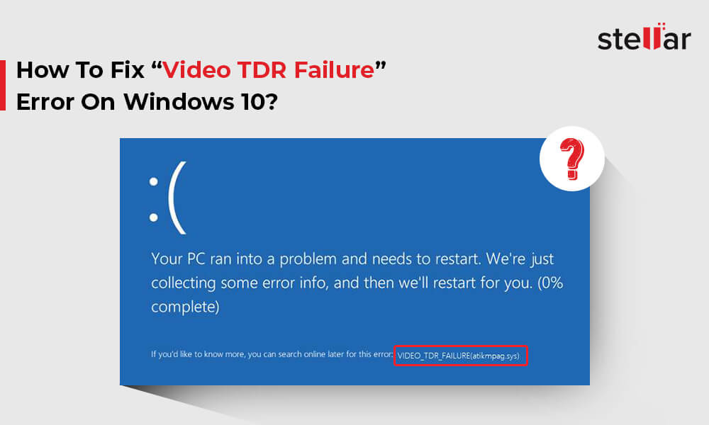 Video tdr failure nvlddmkm.sys: what it is & how to fix