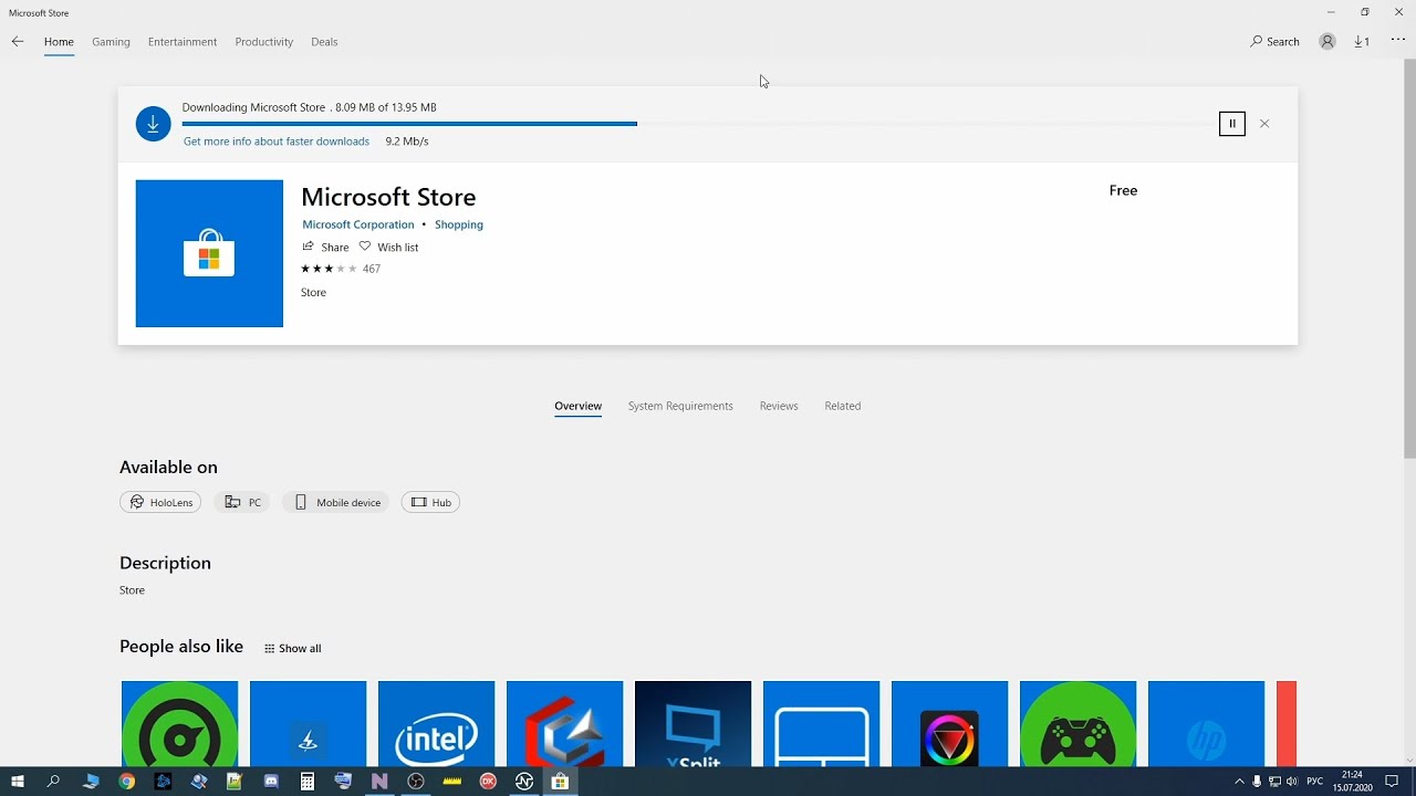 Microsoft store как отключить загрузку приложений