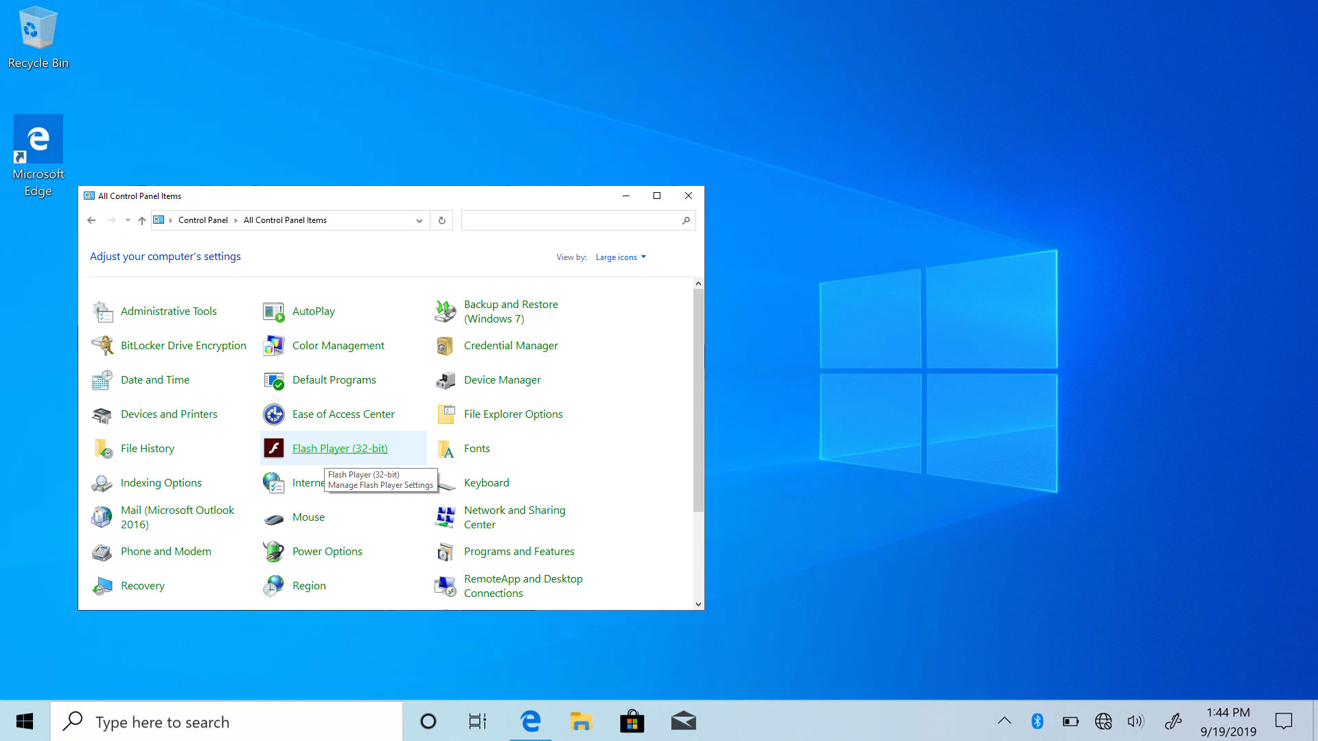 Как вернуть панель управления в контекстное меню пуск windows 10
