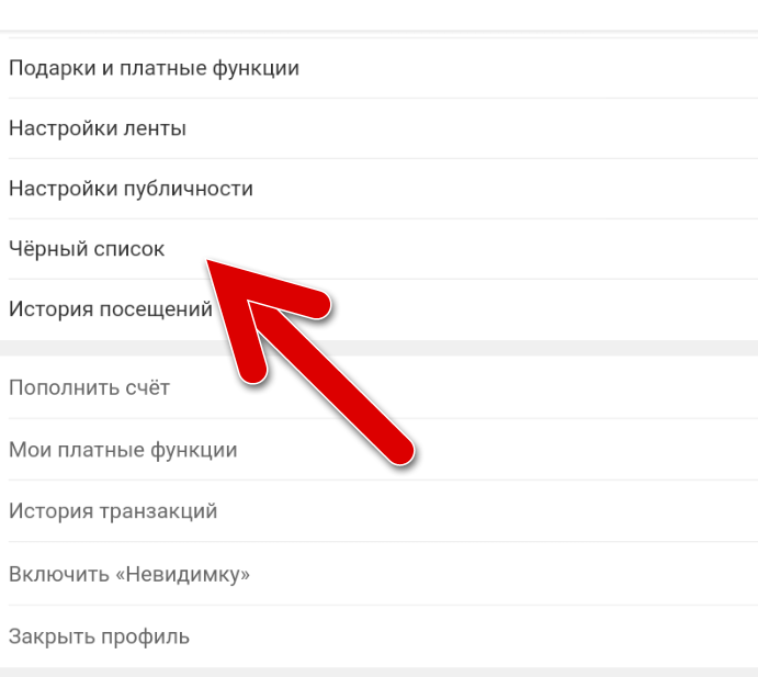 Программа для удаления из черного списка вконтакте. как обойти черный список и как выйти из черного списка в контакте