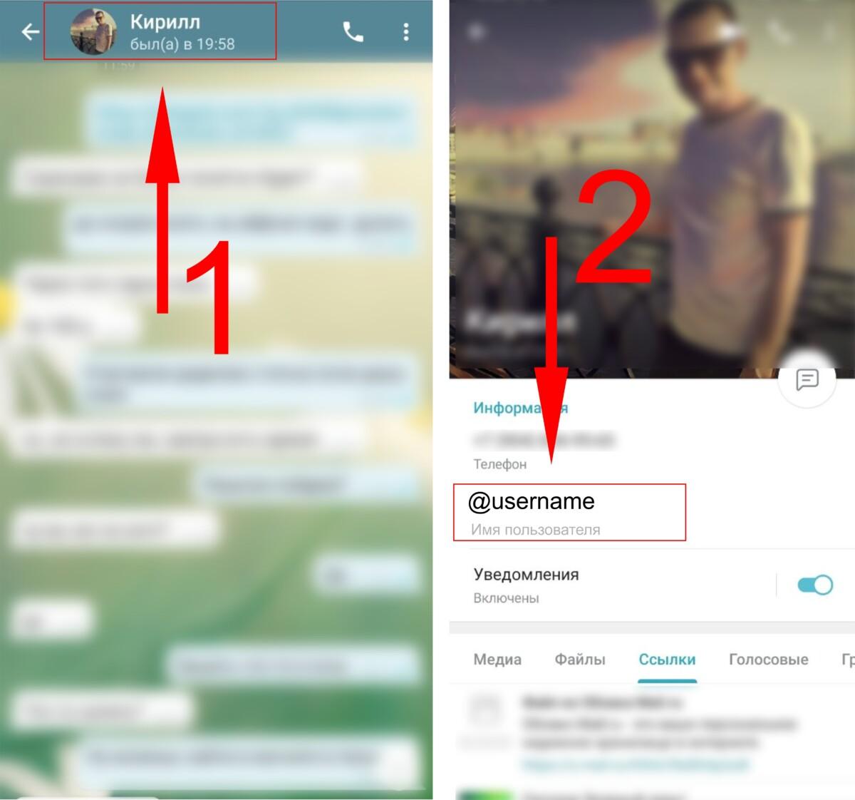 Как узнать chat id telegram
