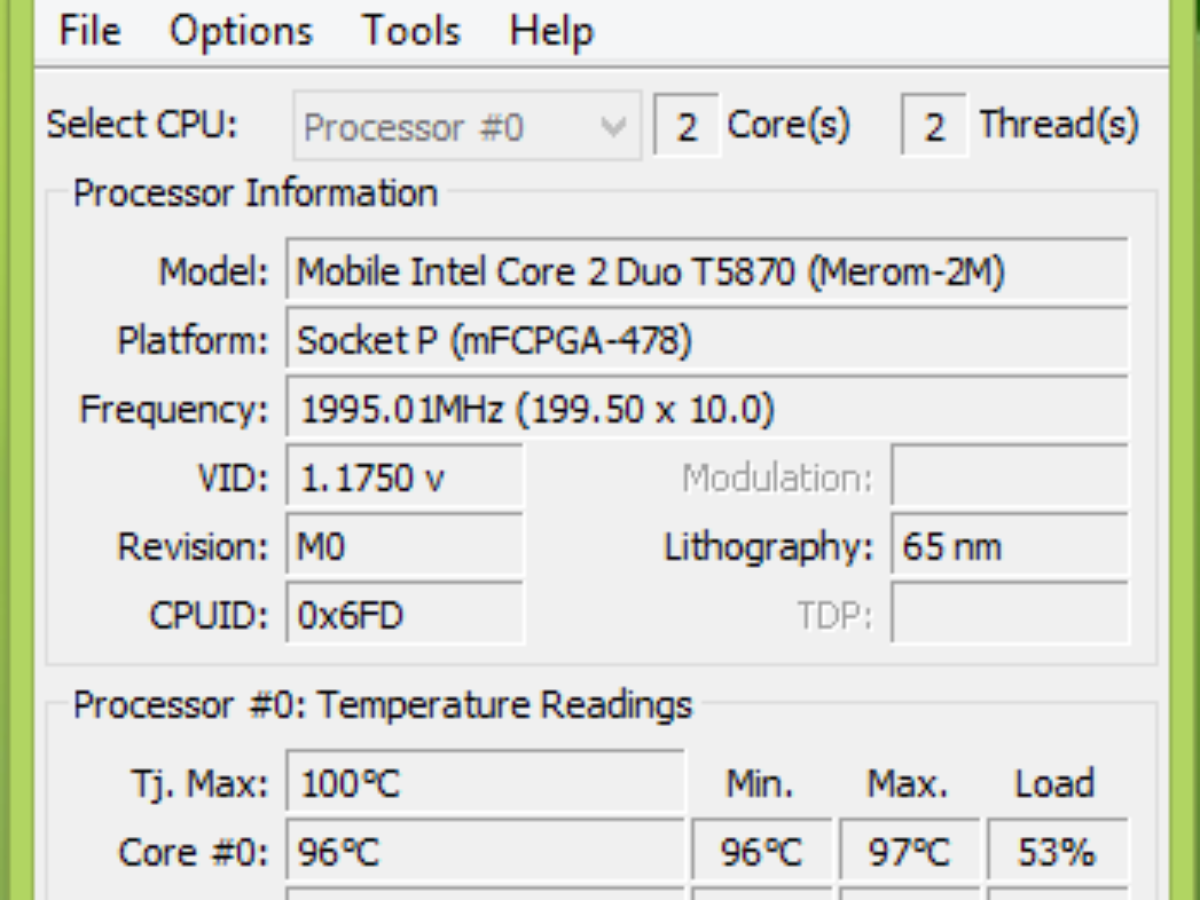 Core temp  — скачать