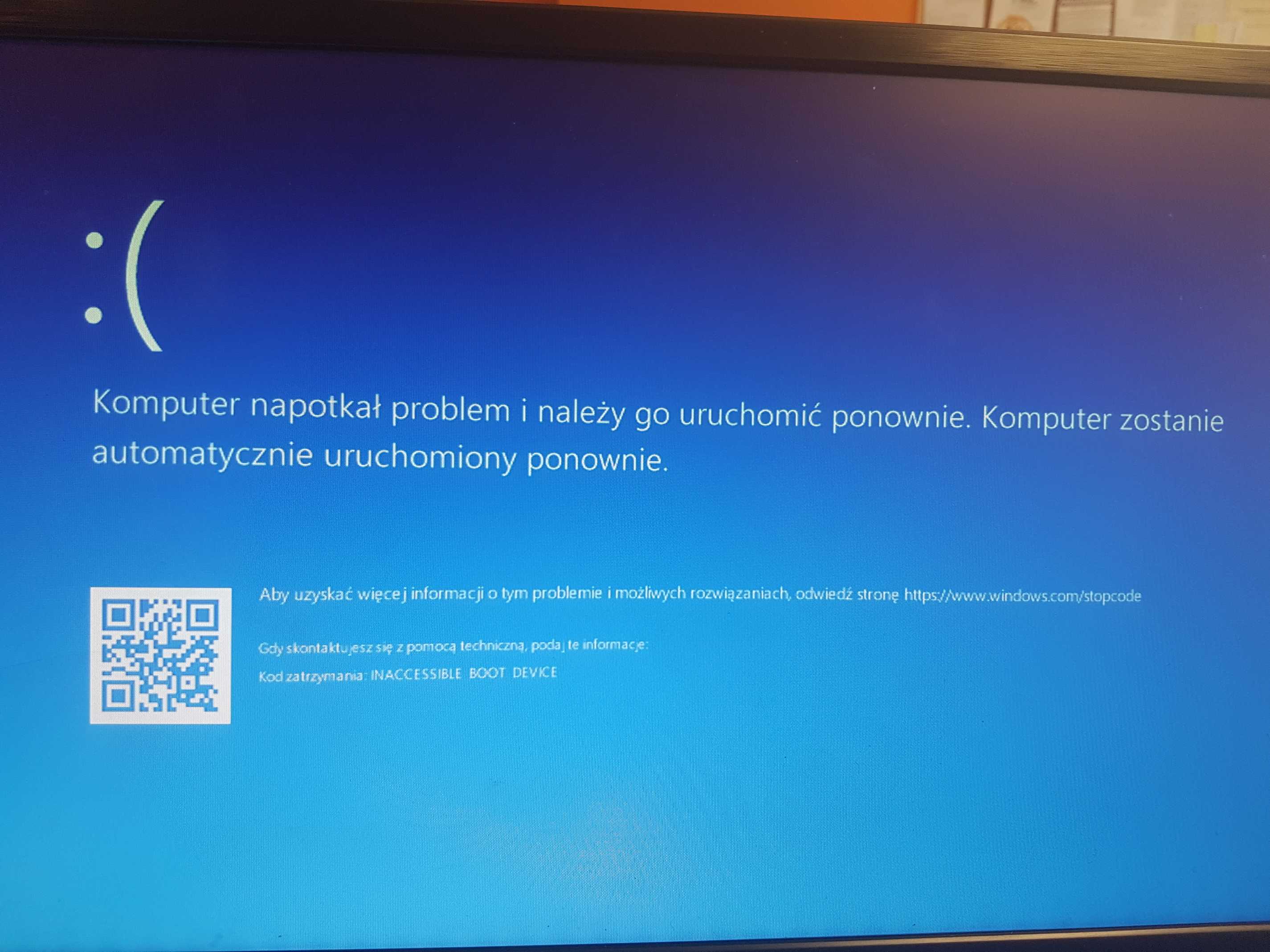 Устранение неполадок с stop-ошибкой 7b или inaccessible_boot_device - windows client | microsoft learn