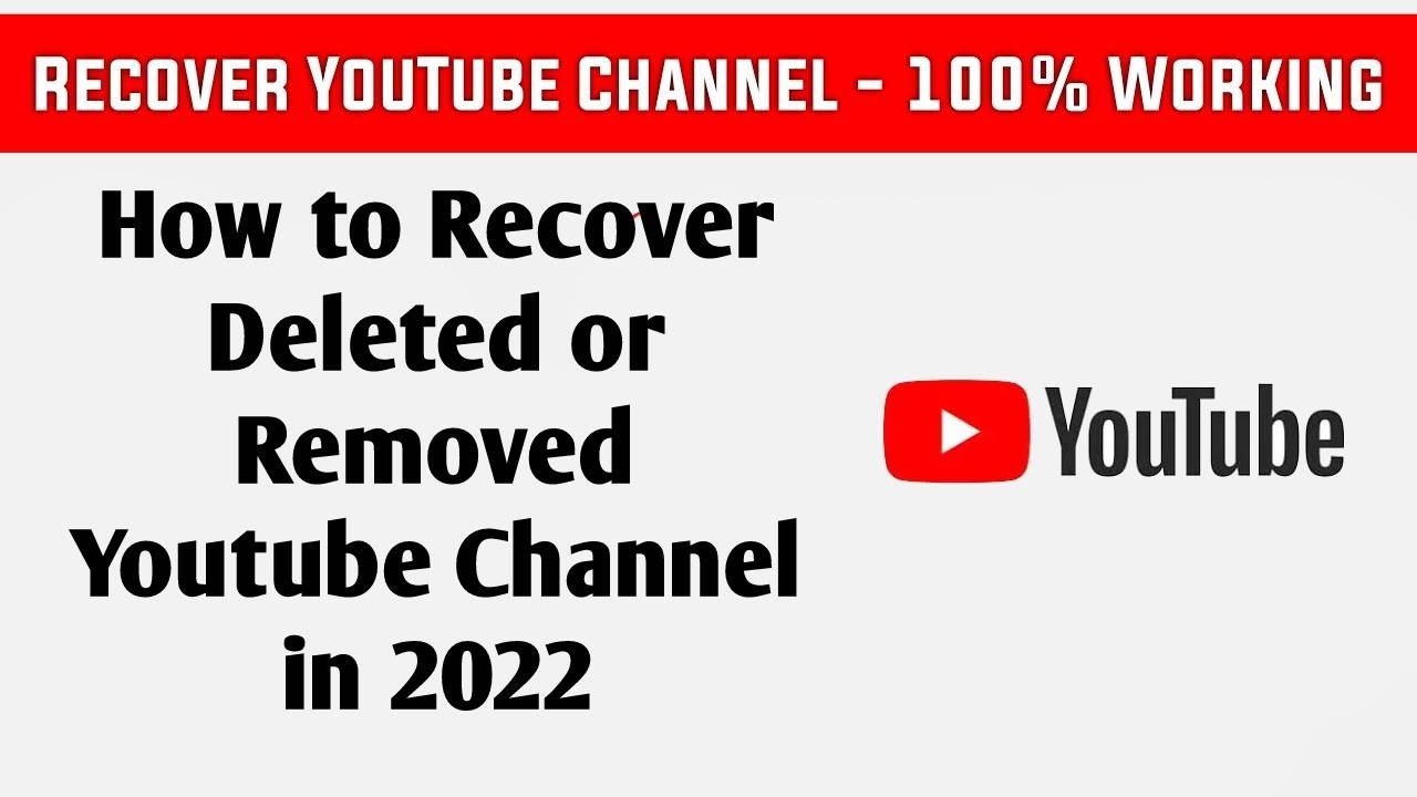 Восстановление удалённого видео на youtube