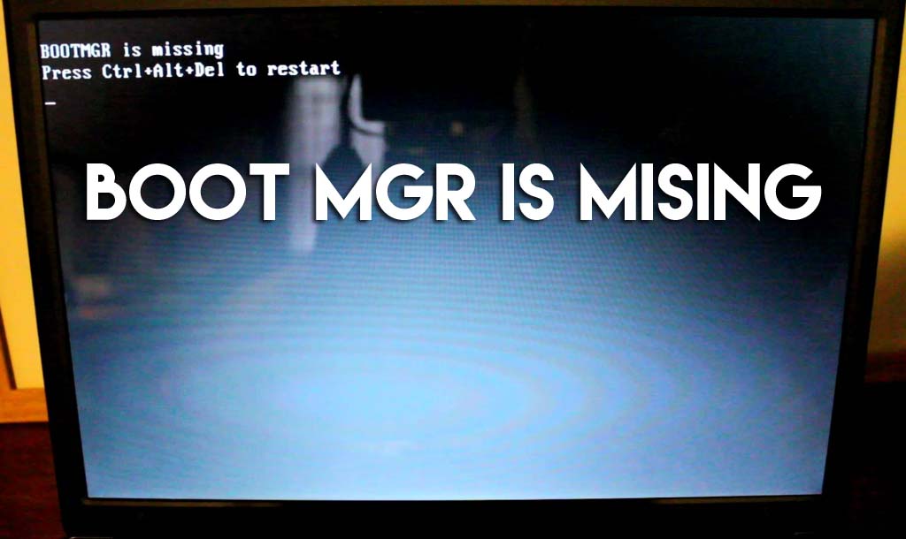 Bootmgr is missing - что можно сделать? варианты решений проблемы.