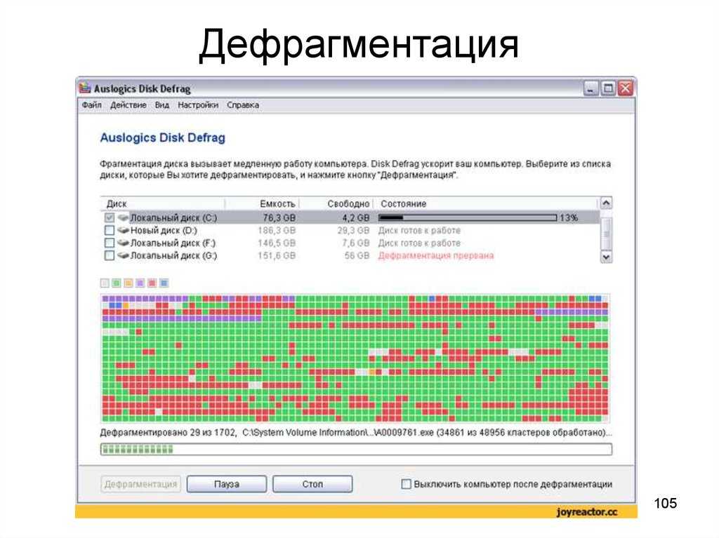Полное исправление: дефрагментатор диска не будет работать в windows 10, 8.1 и 7 - исправлять 2024