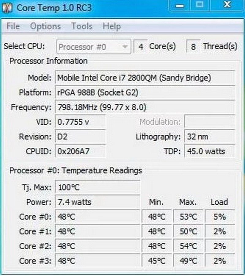 Core temp скачать на русском языке для windows 7/10/11
