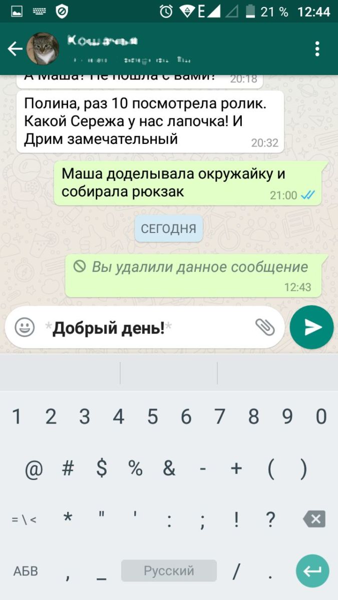 Как ответить в whatsapp на конкретное сообщение и отправить человеку на ананимное sms: почему нет уведомдений и что это значит